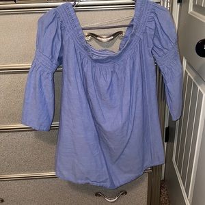 Off the shoulder shirt